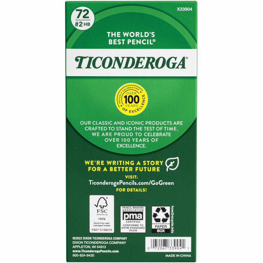 Ticonderoga No. 2 Pencils - 33904