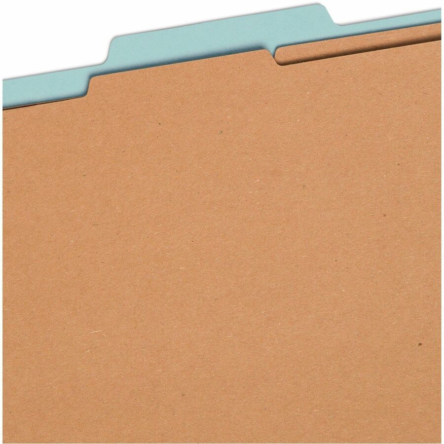 Smead 2/5 Tab Cut Legal Recycled Classification Folder - 19021