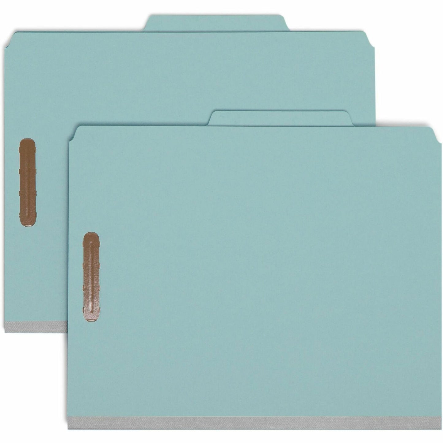 Smead 2/5 Tab Cut Letter Recycled Classification Folder