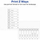 Avery&reg; Ready Index&reg; Table of Content Dividersfor Laser and Inkjet Printers, 8 tabs - 11132