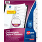 Avery&reg; Ready Index&reg; Table of Content Dividersfor Laser and Inkjet Printers, 8 tabs