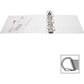 Business Source Basic D-Ring White View Binders - 28442