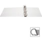 Business Source Basic D-Ring White View Binders - 28442