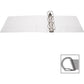 Business Source Basic D-Ring White View Binders - 28443