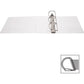 Business Source Basic D-Ring White View Binders - 28444