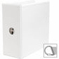Business Source Basic D-Ring White View Binders - 28445