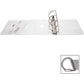 Business Source Basic D-Ring White View Binders - 28445