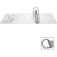 Business Source Basic D-Ring White View Binders - 28445