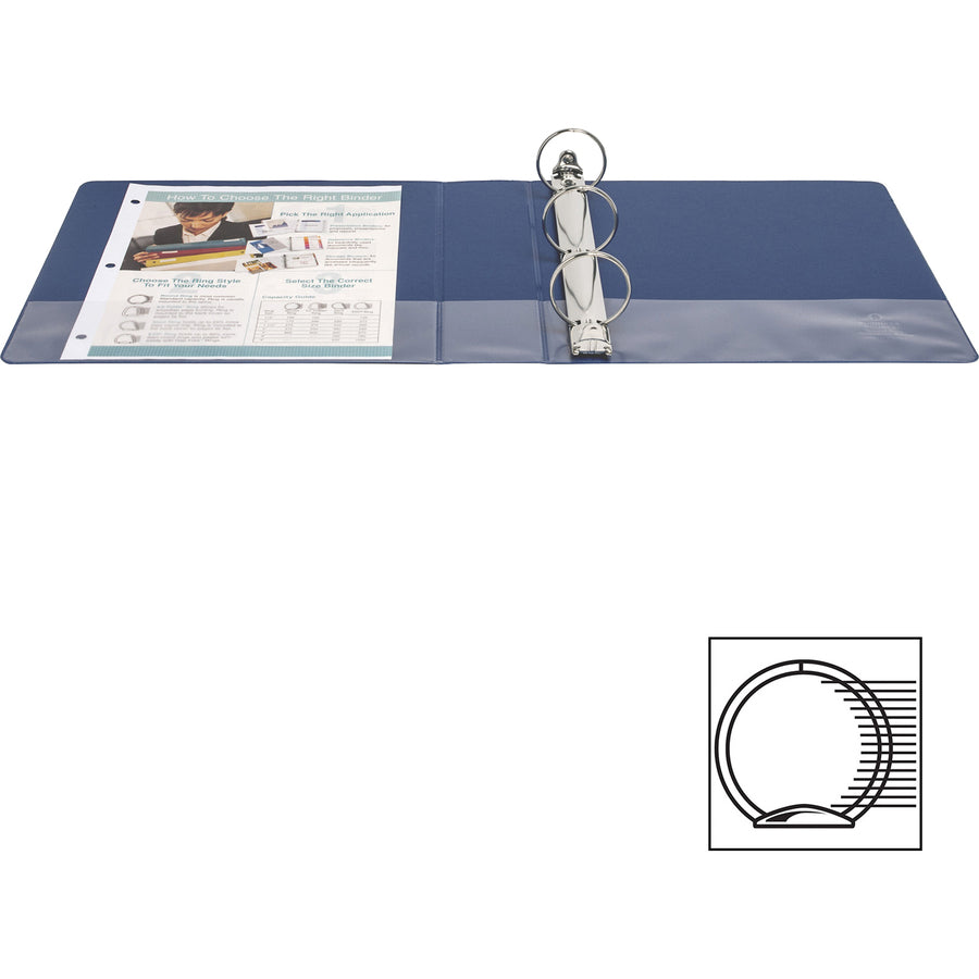 Business Source Basic Round Ring Binders - 16464