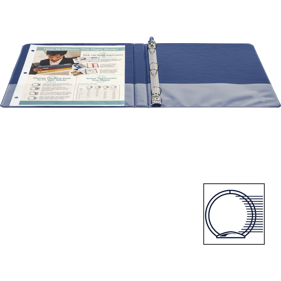 Business Source Basic Round Ring Binders - 28525