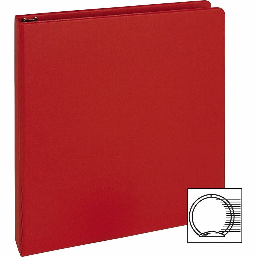 Business Source Basic Round Ring Binders - 28550