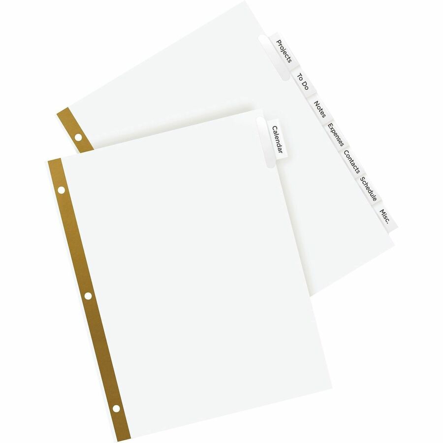 Avery&reg; Big Tab™ Insertable Dividers, 8 tabs, 1 set - 11124