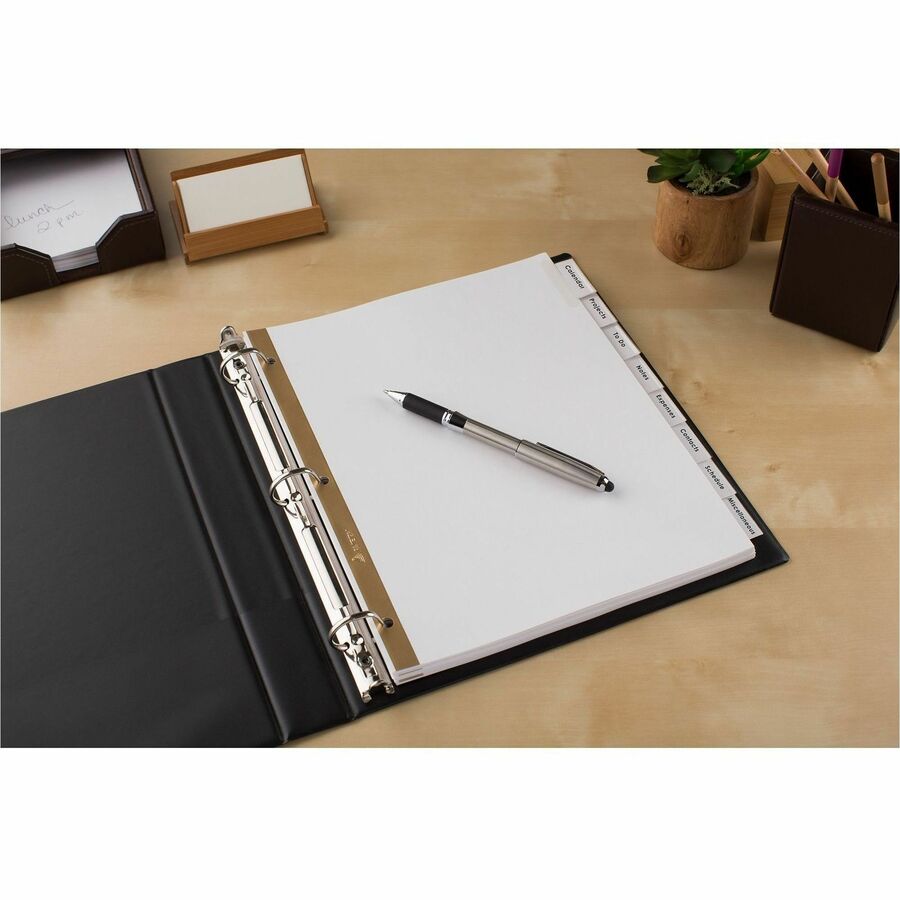Avery&reg; Big Tab™ Insertable Dividers, 8 tabs, 1 set - 11124