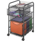 Safco Onyx Mesh File Cart - 5213BL