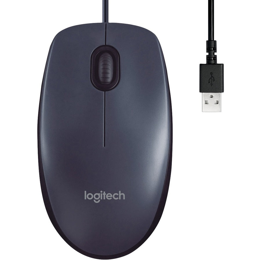 Logitech B100 Optical Mouse Medium - 910-001439