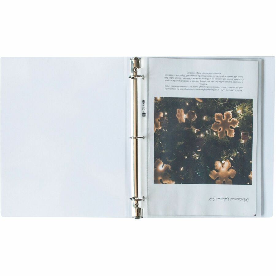 Business Source Nonglare Top-loading Sheet Protectors - 74449