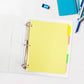 Business Source Insertable Tab Ring Binder Indexes - 36692