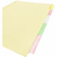 Business Source Insertable Tab Ring Binder Indexes - 36692
