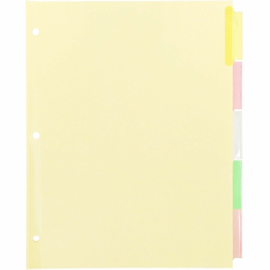 Business Source Insertable Tab Ring Binder Indexes - 36692