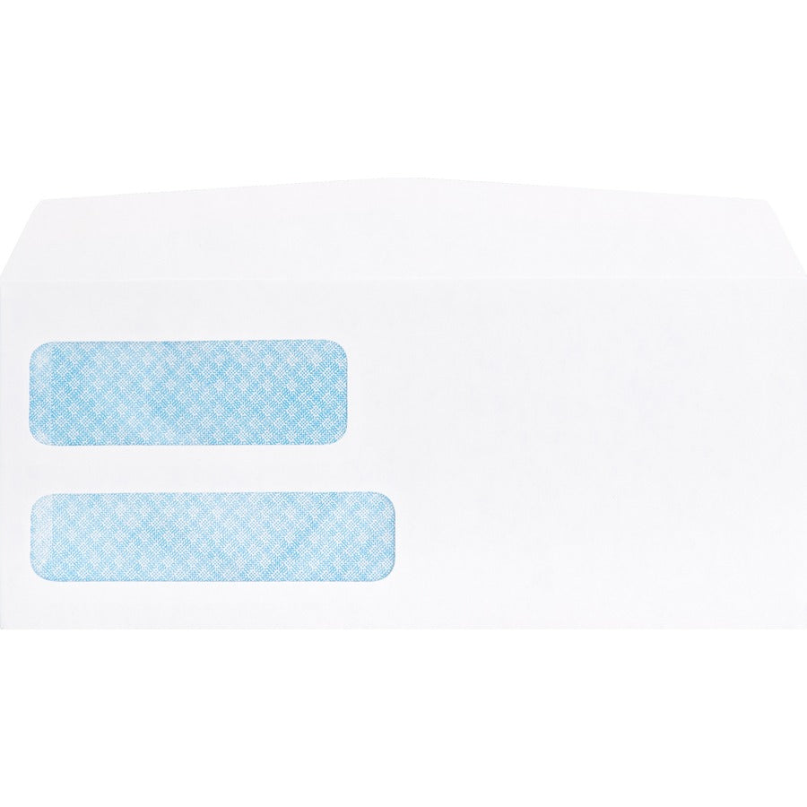 Business Source No. 9 Double Window Invoice Envelopes - 36680