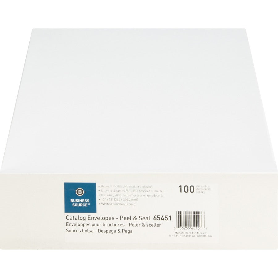 Business Source Self Sealing Catalog Envelopes - 65451