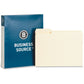 Business Source 1/3 Tab Cut Letter Recycled Top Tab File Folder - 65775