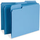 Business Source 1/3 Tab Cut Letter Recycled Top Tab File Folder