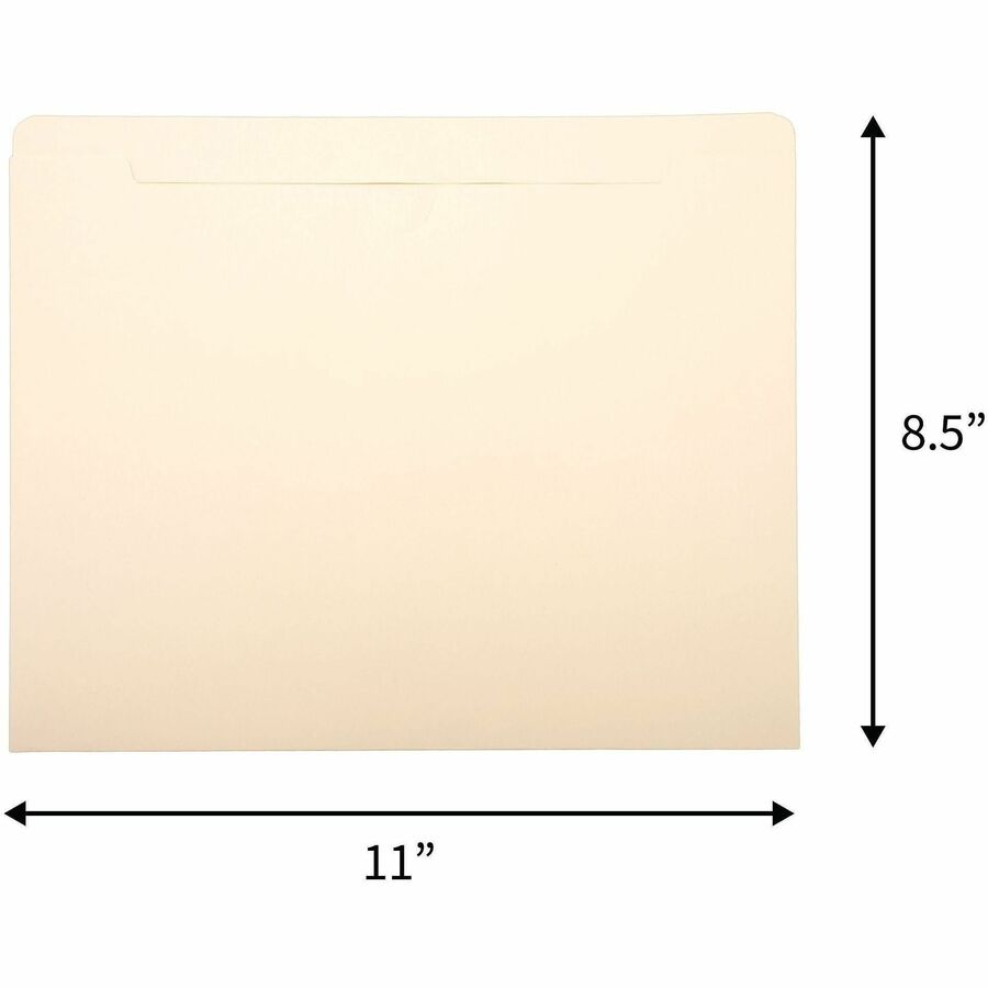 Business Source Letter Recycled File Pocket - 65796