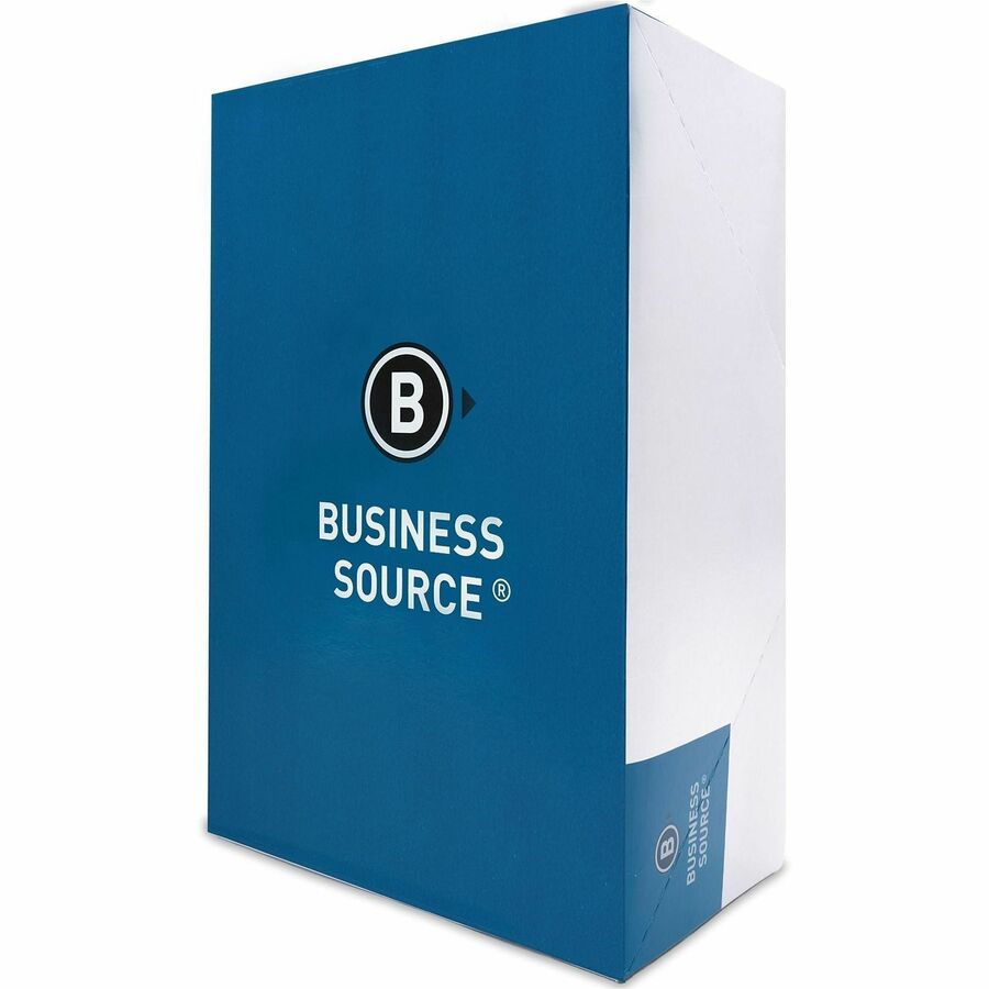 Business Source Straight Tab Cut Legal Recycled File Pocket - 65803