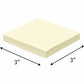 Business Source Yellow Repostionable Adhesive Notes - 36616