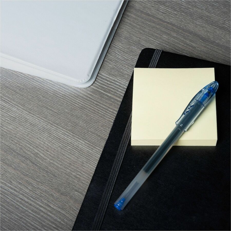 Business Source Yellow Repostionable Adhesive Notes - 36616