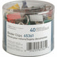 Business Source Colored Fold-back Binder Clips - 65361