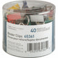Business Source Colored Fold-back Binder Clips - 65361