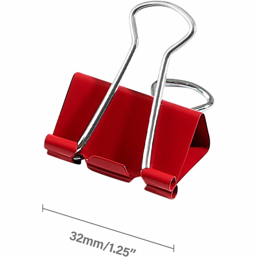 Business Source Colored Fold-back Binder Clips - 65362