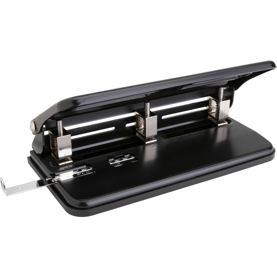 Business Source Heavy-duty 3-hole Punch - 65625