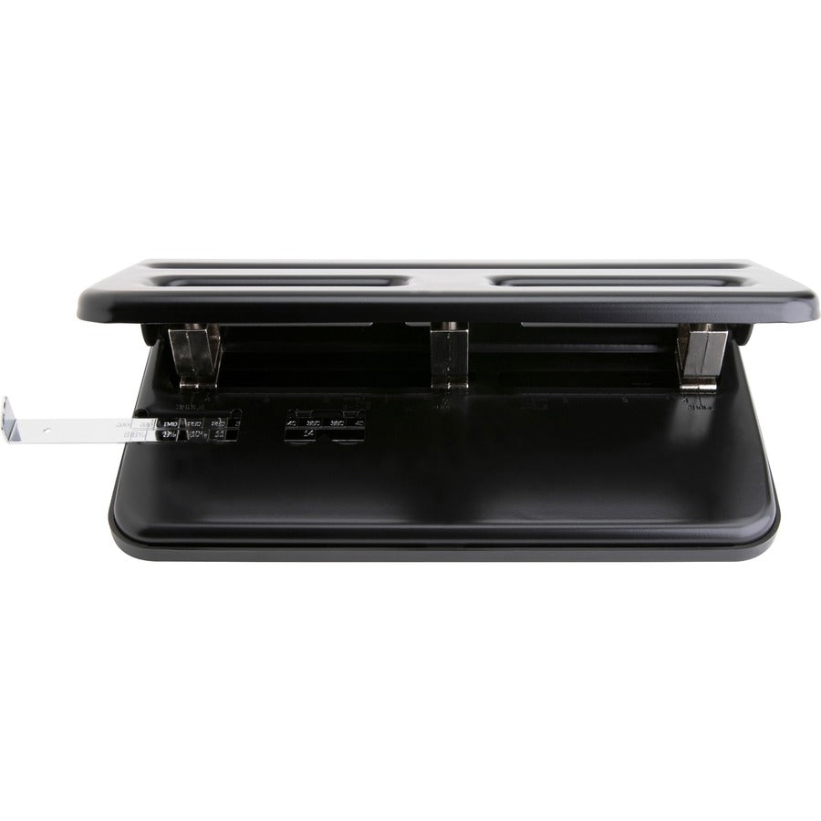 Business Source Heavy-duty 3-hole Punch - 65625