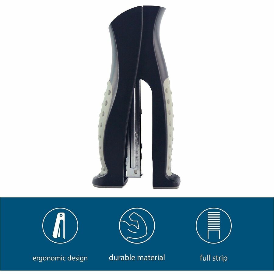 Business Source Full Strip Vertical Desk Stapler - 65646