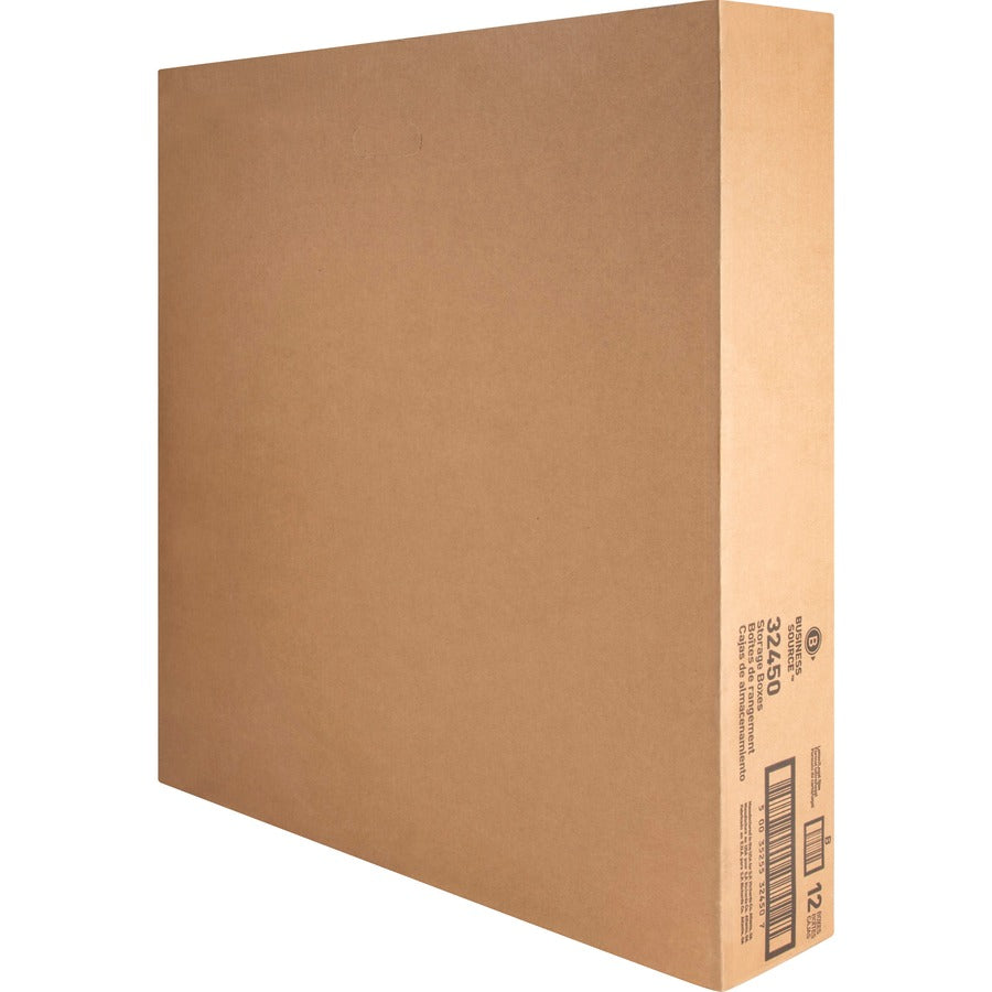 Business Source Quick Setup Medium-Duty Storage Box - 32450