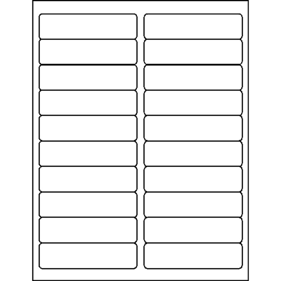 Business Source Bright White Premium-quality Address Labels - 26112