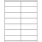 Business Source Clear Return Address Laser Labels - 26124
