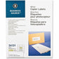 Business Source Bright White Copier Labels