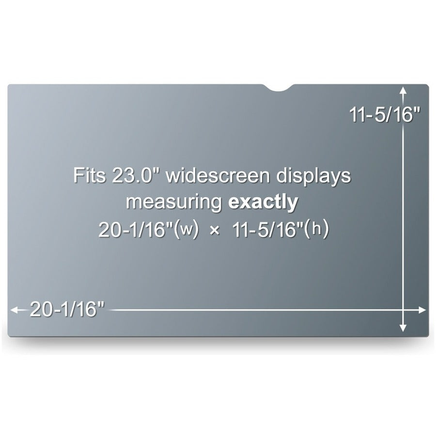 3M PF23.0W9 Privacy Filter for Widescreen Desktop LCD Monitor 23.0" - PF23.0W9