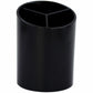 Business Source Large 3-Compartment Plastic Pencil Cup - 32355