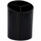 Business Source Large 3-Compartment Plastic Pencil Cup - 32355
