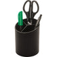Business Source Large 3-Compartment Plastic Pencil Cup - 32355