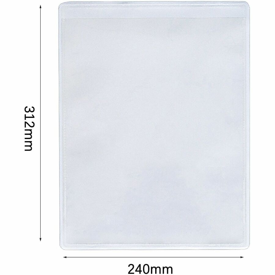 Business Source Self-Adhesive Shop Ticket Holders - 16466