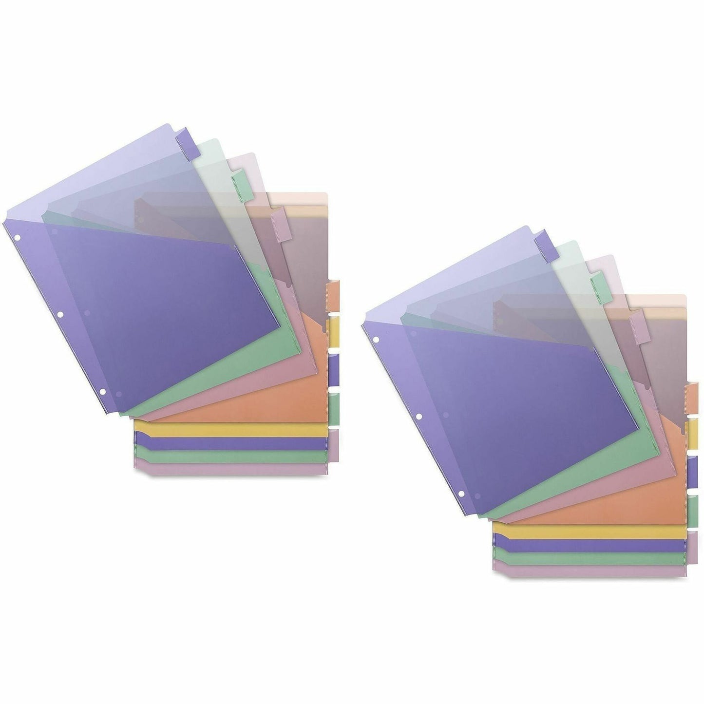 Business Source Double Pocket Index Dividers