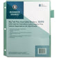 Business Source Pocket Index Dividers - 32372