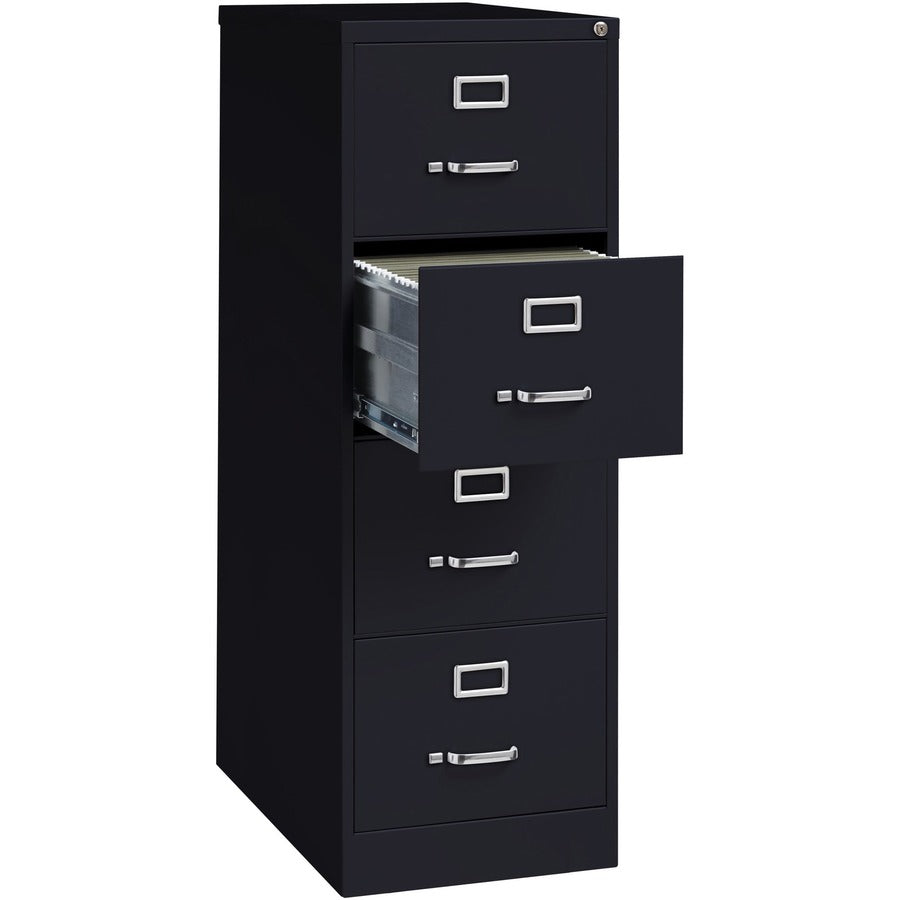 Lorell Fortress Series 26-1/2" Commercial-Grade Vertical File Cabinet - 60198