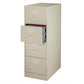 Lorell Fortress Series 26-1/2" Commercial-Grade Vertical File Cabinet - 60197